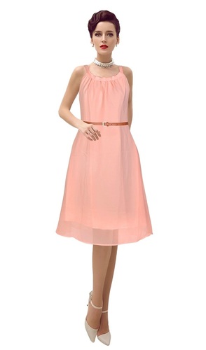 Single Colored Western Dress - Age Group: 14 To 40 Years