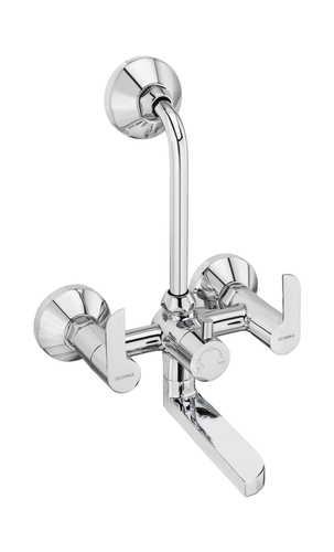 Stainless Steel Wall Mixer 2 In 1 With Bend