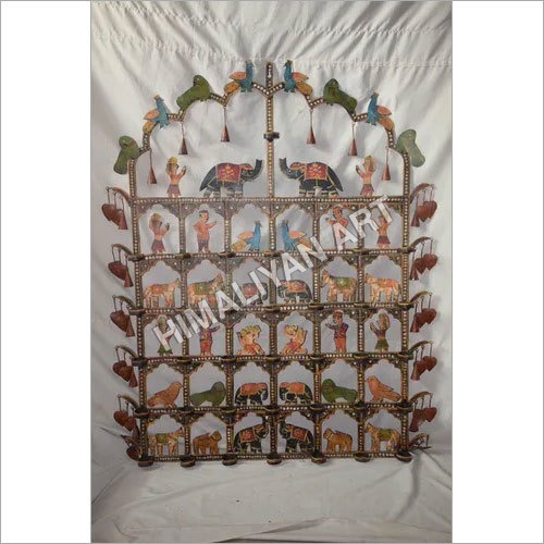 Iron Candle Stand (Toran) Dimension(L*W*H): 95X108X3 Centimeter (Cm)
