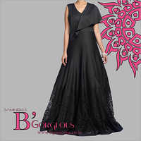Black Fancy Gown
