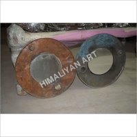 Iron  Mirror Frame Dimension(l*w*h): 58x58x3  Centimeter (cm)