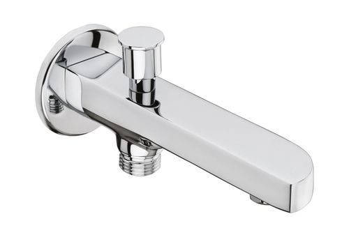 Stainless Steel Wall Spout With Button