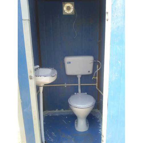 FRP Mobile Toilet - Durable & Relocatable Design | Easy Installation, Hygienic Environment, Withstands Harsh Conditions, Stringent Quality Testing