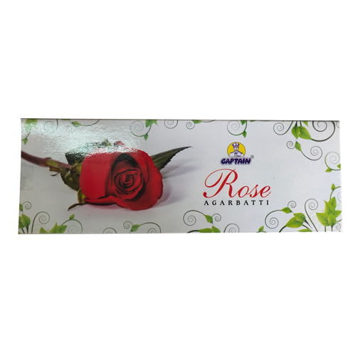 Gulab Incense Stick - Natural Flower, 250g Puda | Rose Fragrance, Long Burning Life, Non-Irritating Smoke, Soothing Aroma, Anti-Odour Use