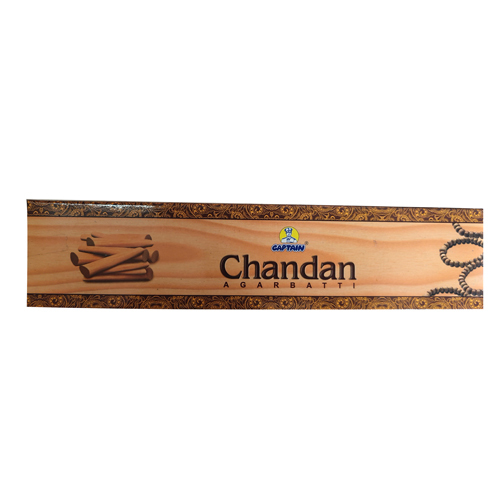 Chandan Agarbatti - Eco-Friendly Sandalwood Incense Sticks, 8-10 Inch Bamboo Sticks | Aromatic, Anti-Odour, Ideal for Religious Use
