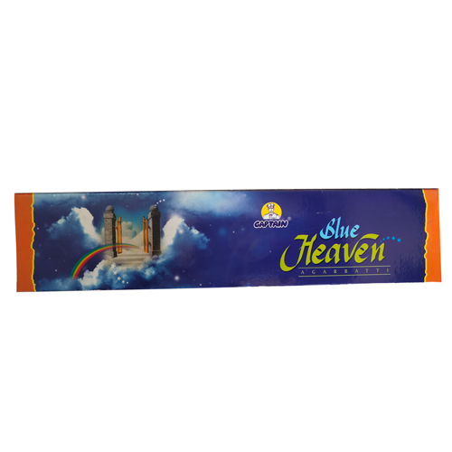 Blue Heaven Incense Sticks - Charcoal & Bamboo, 8-10 Inch Size | Eco-Friendly, Anti-Odour, Aromatic, Religious, Therapeutic Use
