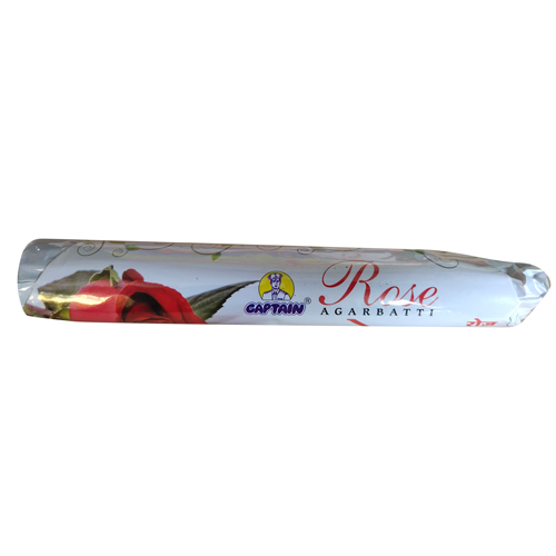 Rose Incense Sticks - 100% Herbal & Organic, 8-10 Inch Straight Bamboo Stick | Eco-Friendly, Aromatic, Low Smoke, Calming & Sweet Fragrance