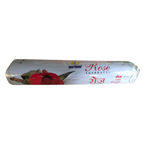 Rose Floral Incense Stick - Bamboo, 8-10 Inch | Eco-Friendly, Aromatic, Anti-Odour, Ideal for Religious and Therapeutic Use