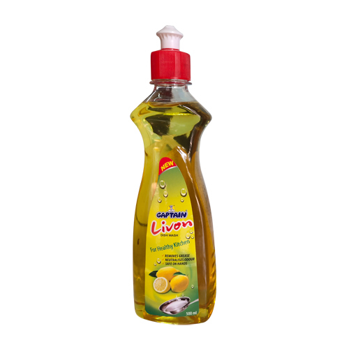 Yellow 5 Ltr. & 1 Ltr. Livon Dish Wash