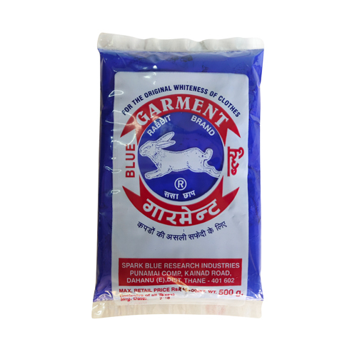 500 Gm Garment Blue Whitening Agent Apparel
