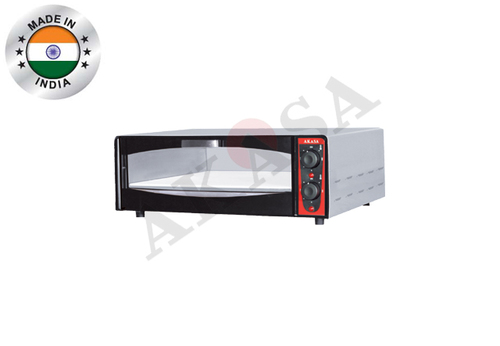 Akasa Indian Electric Stone Based Single Deck Pizza Oven 18"