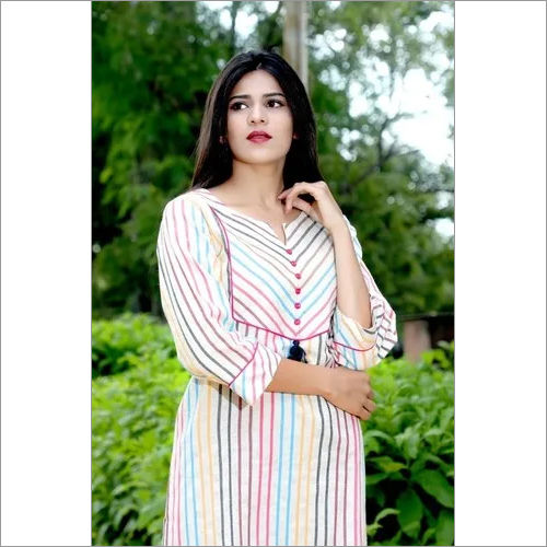 Ladies Printed  Kurti