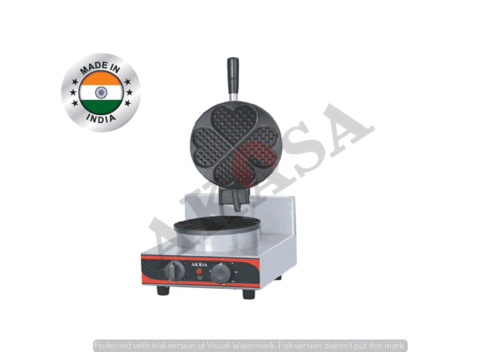 AKASA INDIAN ELECTRIC Heart Waffle Maker