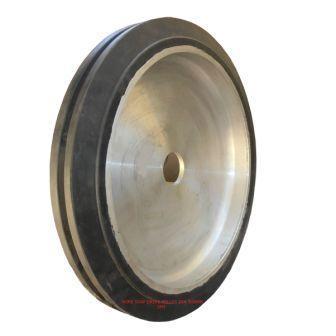 Wire saw drive pulley