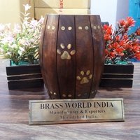 Wooden Pet Urn - Sheesham & Mango Wood, Xtra Small To Extra Large Sizes, Superior Quality Cremation Urn For Pets And Adults