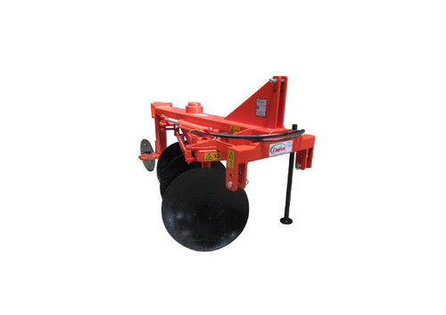 Red 3 Disc Hydraulic Plough