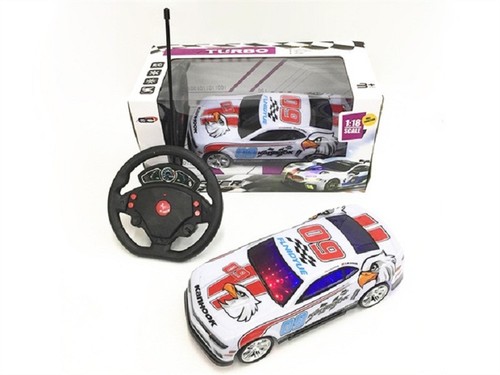 Audi 4ch R/c Racing Car W/ 3d Light 1:18