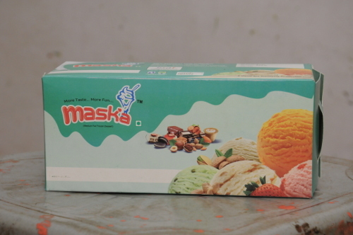 Chocolate Ice Cream - Dark Chocolate, Milk & Cream, 10x5x3 Inch, 500g | Delicious Taste, Easy to Serve, Perfect Packaging, Pleasing Aroma, Free from Artificial Color