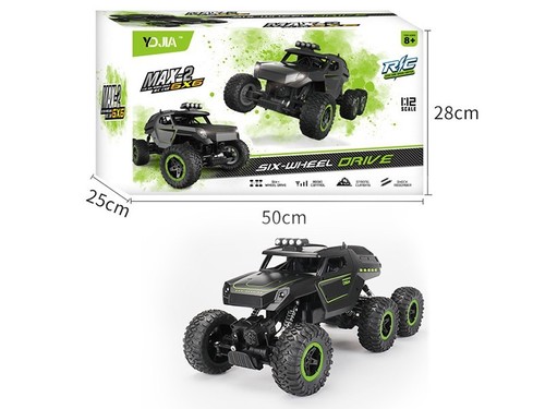 1:12 six-wheel r/c climber car
