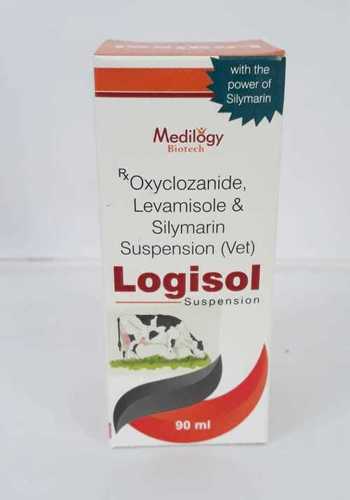 Oxyclozanide, Levamisole Hcl & Silymarin Suspension