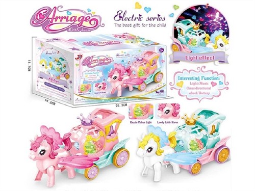 b/o all-direction carriage w/ light & music