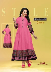 zara long kurti