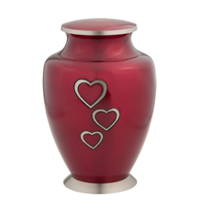Classic Engraved Butterfly Urn