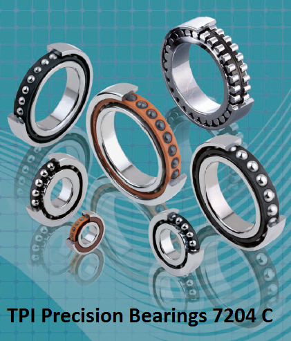 TPI Precision Bearings 7204 C