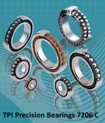 TPI Precision Bearings 7206 C