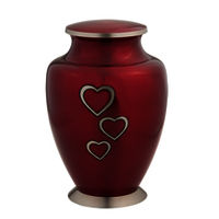 Albion Pink Mother of Pearl Urn