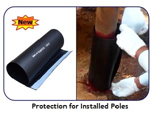 Pole Protection Sleeve for Steel Street Light Poles (GPWS)