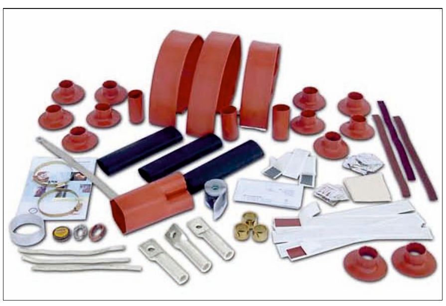 33 kV Outdoor Termination Kit for 3 Core XLPE Cable - Heat Shrink