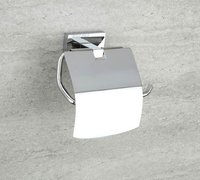 SS Finish Tissue Holder With Lid
