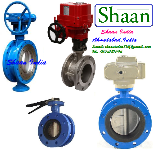 Casting Double Flanged Butterfly Valve