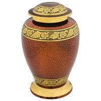 Bright Copperleaf Urn for Ashes