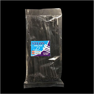 4.8 x 200 Black Cable Ties