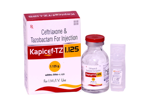 CEFTRIAXONE AND TAZOBACTUM-1.125