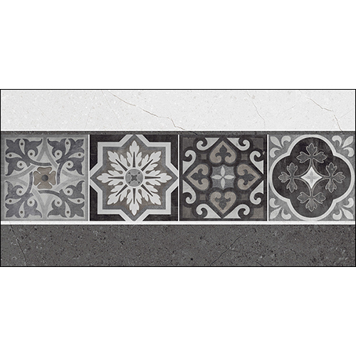 Inbloom Gris Decor Wall Tiles