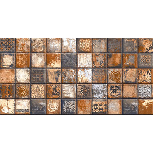 Vega Brown Decor Wall Tiles Size: 600 X 600Mm