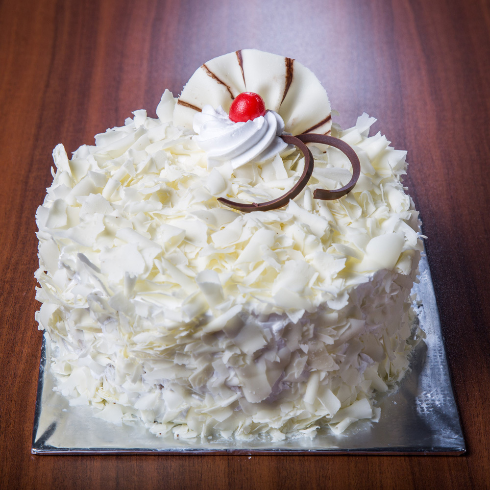 White Forest Cake