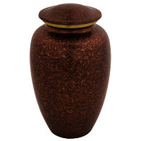 Shiny Red Dove Cremation Urn For Ashes