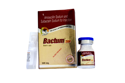 AMOXICILLIN SODIUM & SULBACTUM 500MG