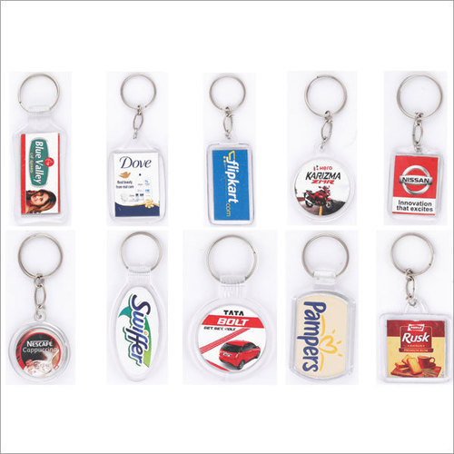 Digital Crystal Photo Key Chain