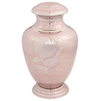 Callia Pink Rose Cremation Urn