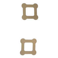 Square Cylindrical Battery 4p Nickel Plate