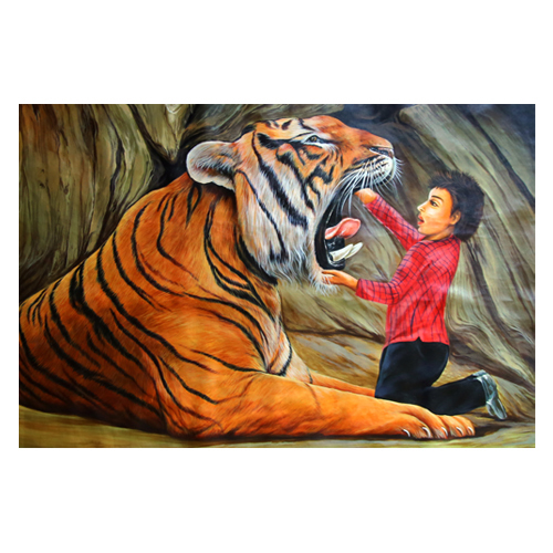 Jungle Wall Painting