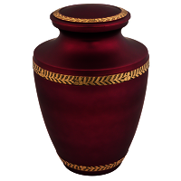 Imperial Purple Urn For Human Ashes