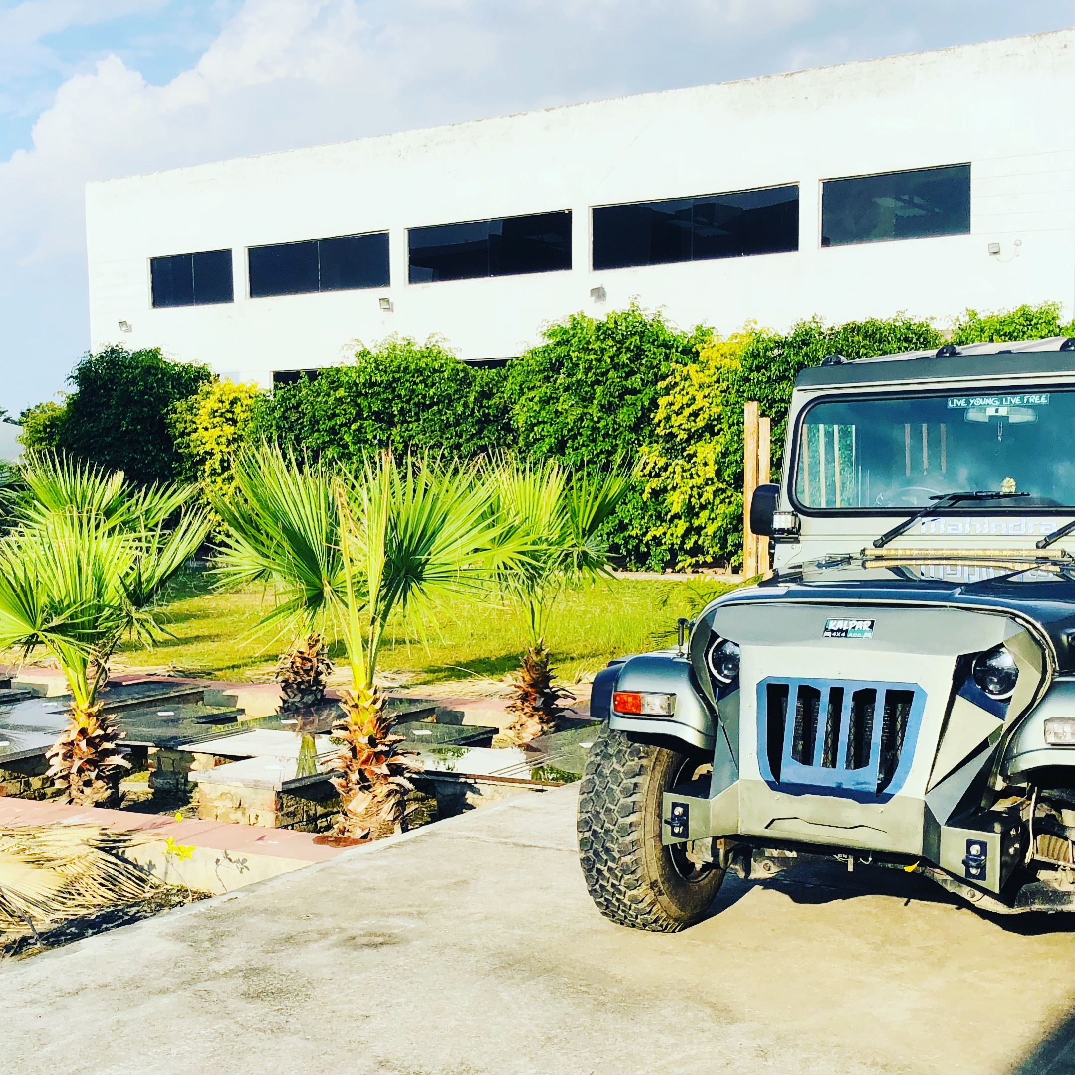 mahindra thar off road bumper