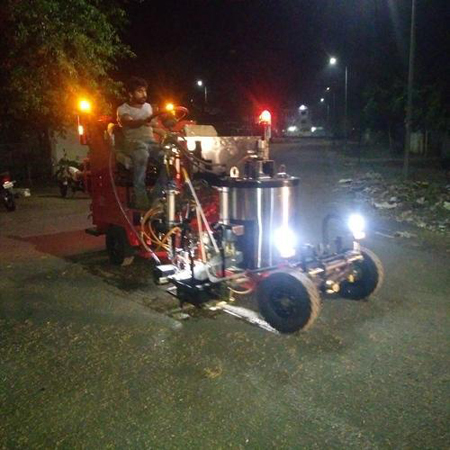 Automatic Thermoplastic Road Marking Machine