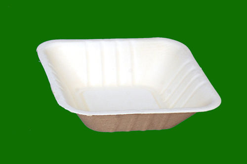 Sugarcane Bagasse Square Bowl